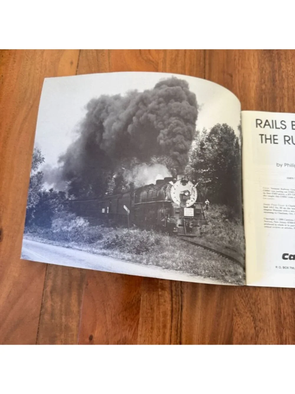 RAILS BEYOND THE RUTLAND Philip Jordan 1988 First Edition Vermont Railway Book P